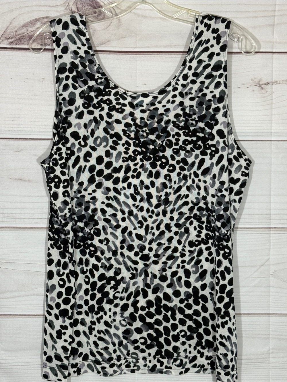 Chico's Women's Mixed-Print Tank & Short-Sleeve Tops Size XL/16/Chico’s 3 - Picture 10 of 10